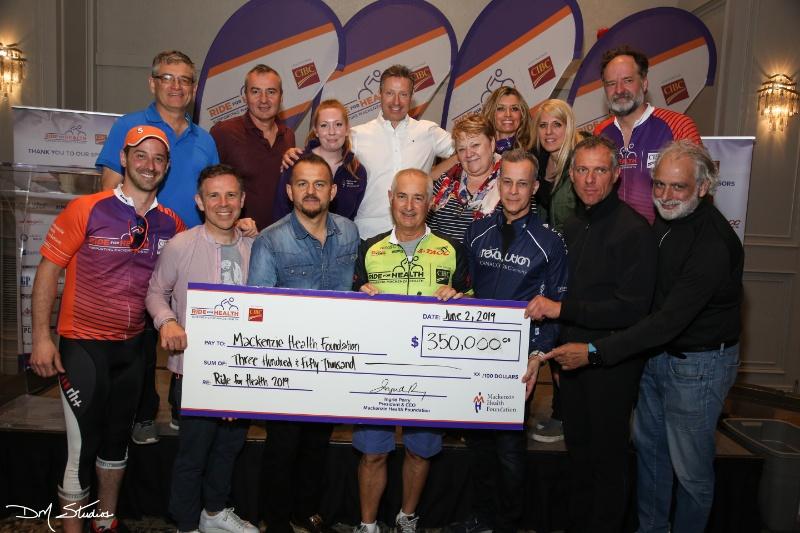 Ride for Health raises record $350,000 for Mackenzie Health