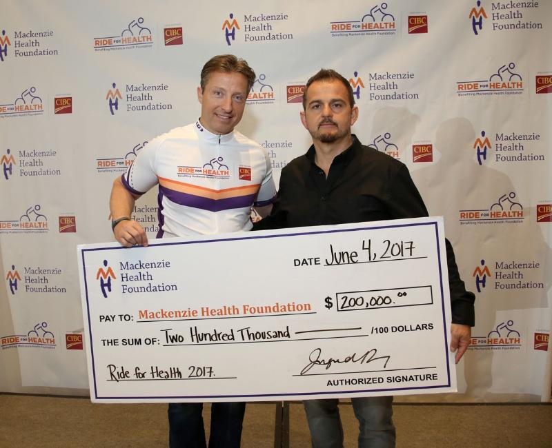 Ride For Health cyclists raise $200,000 for Mackenzie Health