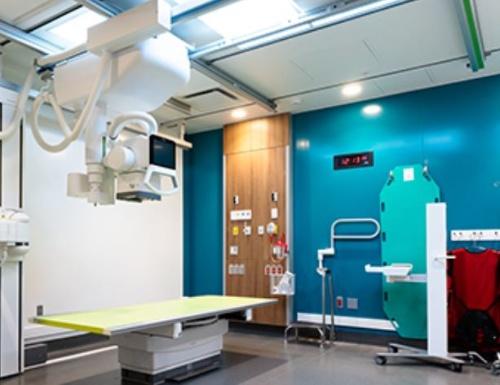 An x-ray room at Mackenzie Health