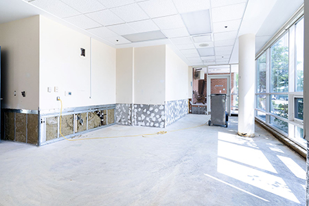 Picture of room at Mackenzie Richmond Hill Hospital under construction