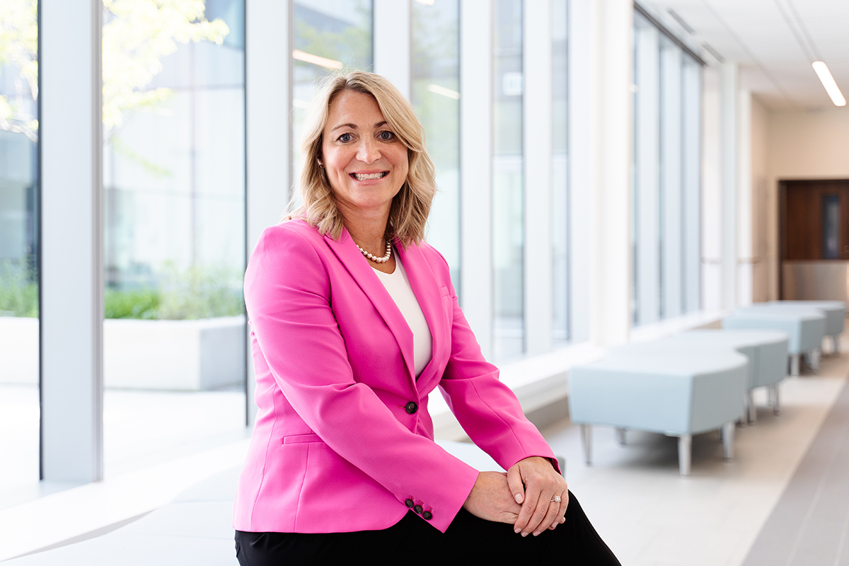 Nicole McCahon as the new President and CEO of Mackenzie Health Foundation