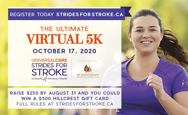 The ultimate virtual 5k ad with woman running