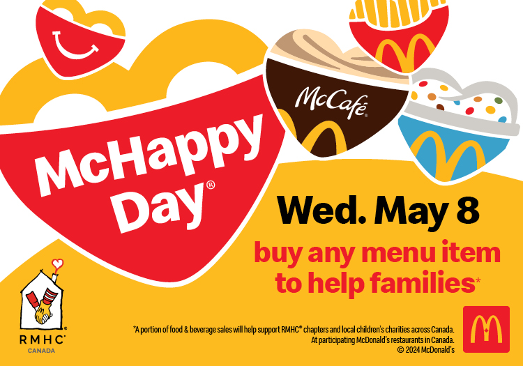McHappy Day on May 8, 2024 promotion
